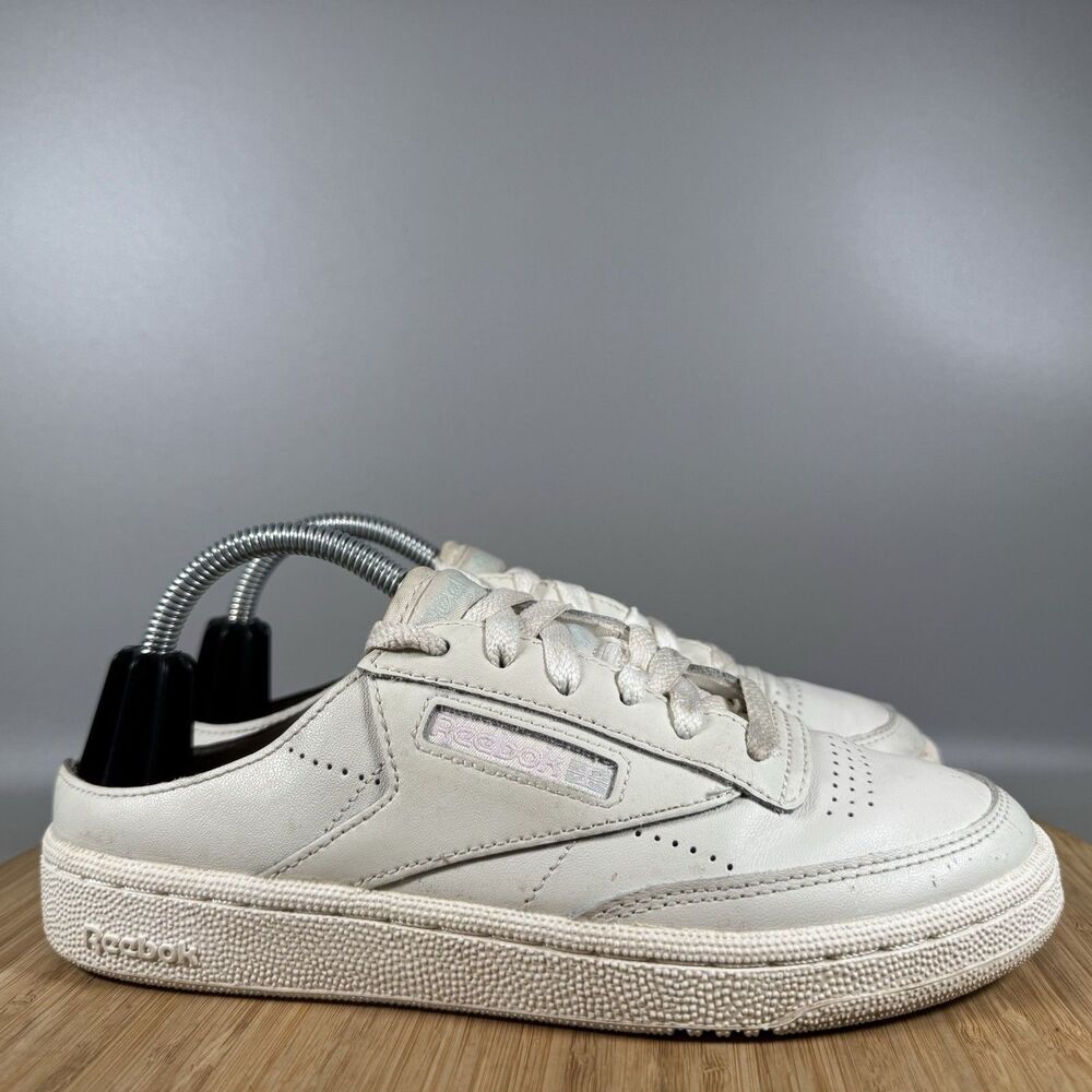 Reebok Club C 85 Womens Size‎ 6 White Mule Sneakers Shoes